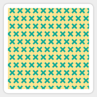 Geometric Seamless Pattern - X 024#002 Sticker